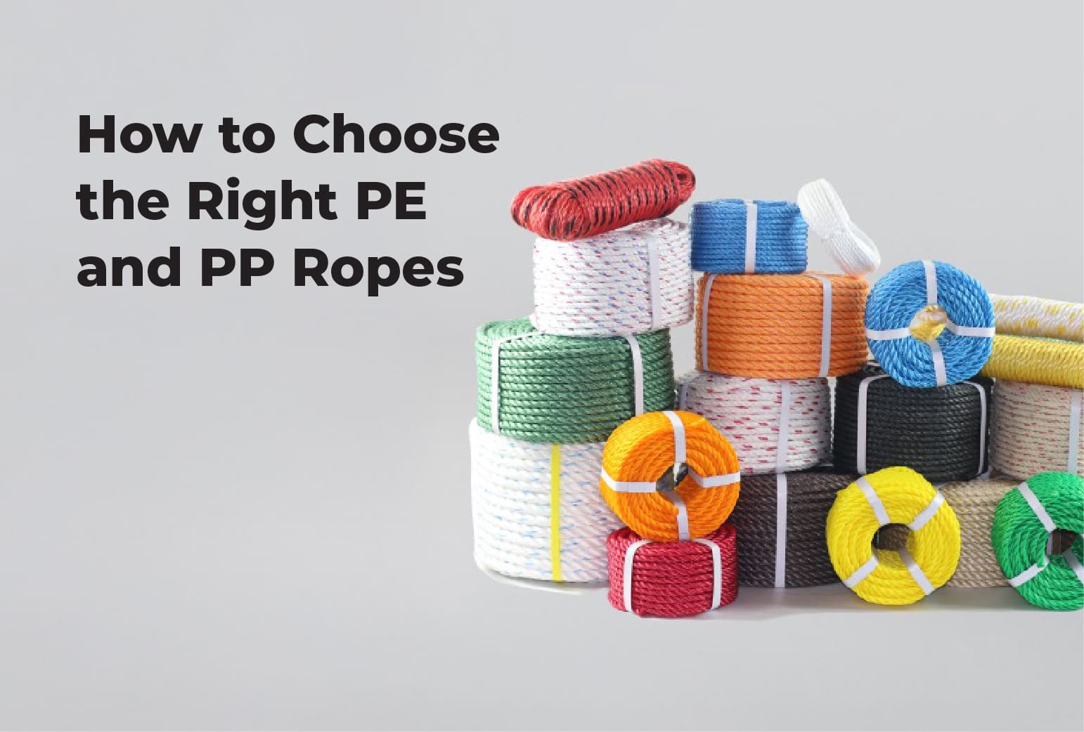 The Benefits of Using PE & PP Ropes in Marine Applications
